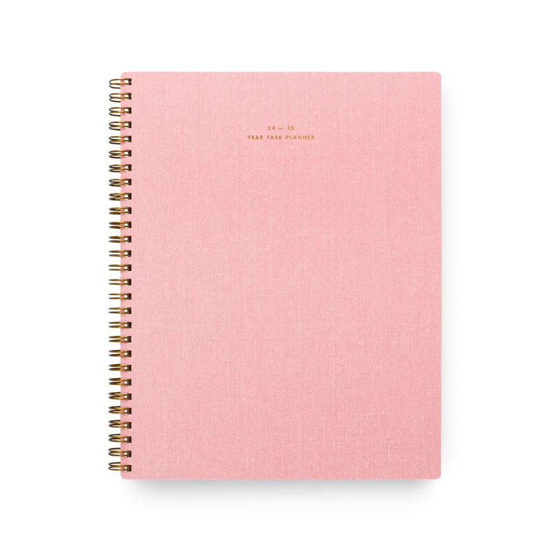 24-25 Year Task Planner in Blossom Pink