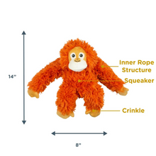 Load image into Gallery viewer, Orangutan Rope Body Dog Toy
