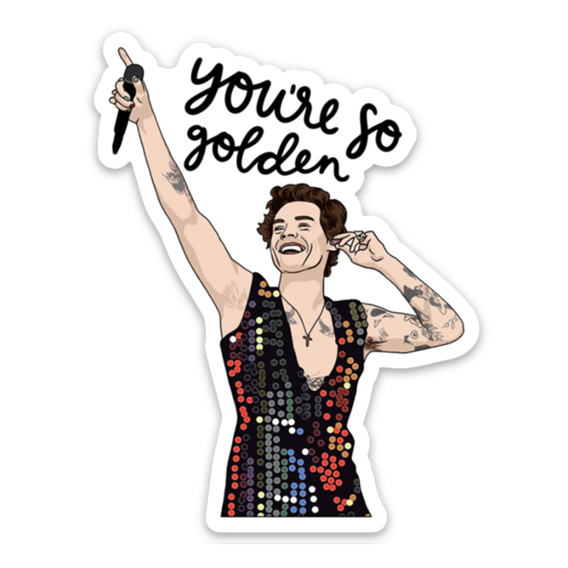 Harry Golden Sticker