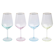 Load image into Gallery viewer, Rainbow Wine Glass - becket hitch
