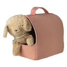 Load image into Gallery viewer, Small Puppy with Carrier

