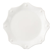 Load image into Gallery viewer, Berry &amp; Thread Scallop Salad Plate - Whitewash
