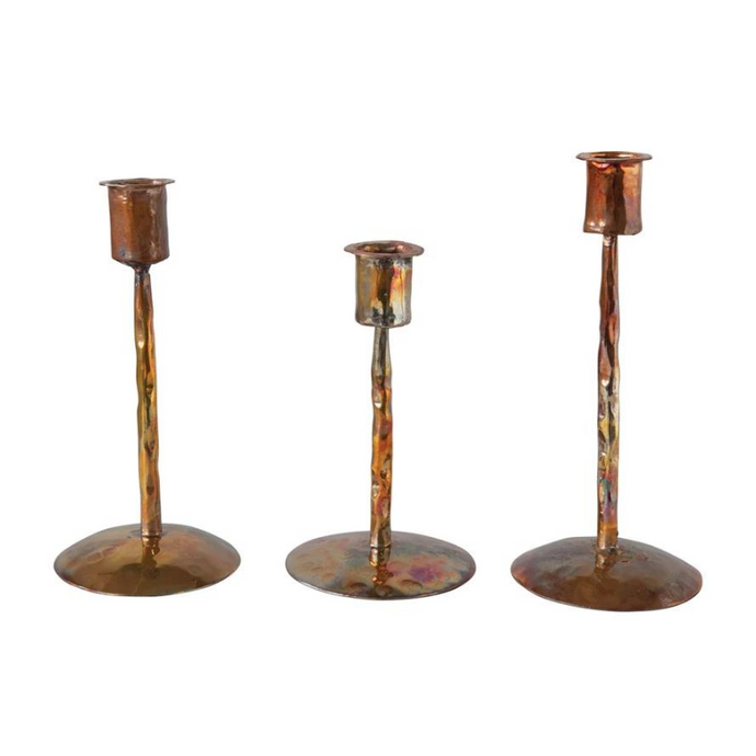 Lark Taper Candle Holders-Becket Hitch