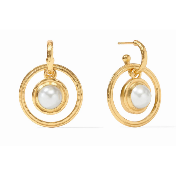 Astor 6-in-1 Charm Earring in Pearl - becket hitch