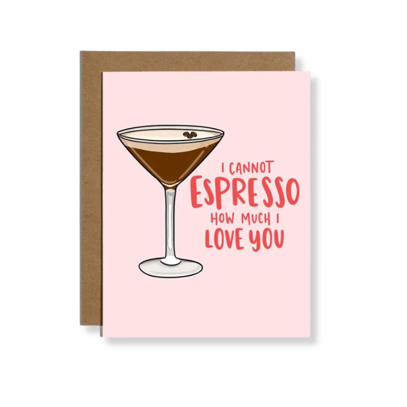 Espresso Martini Card - Becket Hitch