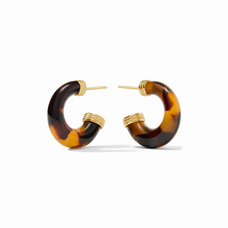 Madison Statement Hoop Tortoiseshell-becket hitch