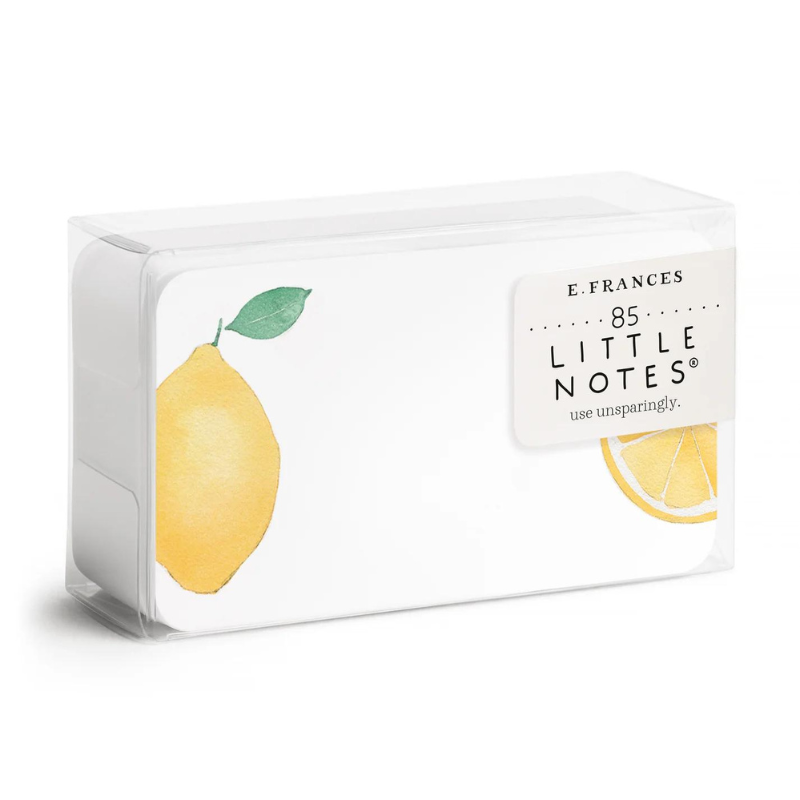 Lemon Little Notes-Becket Hitch