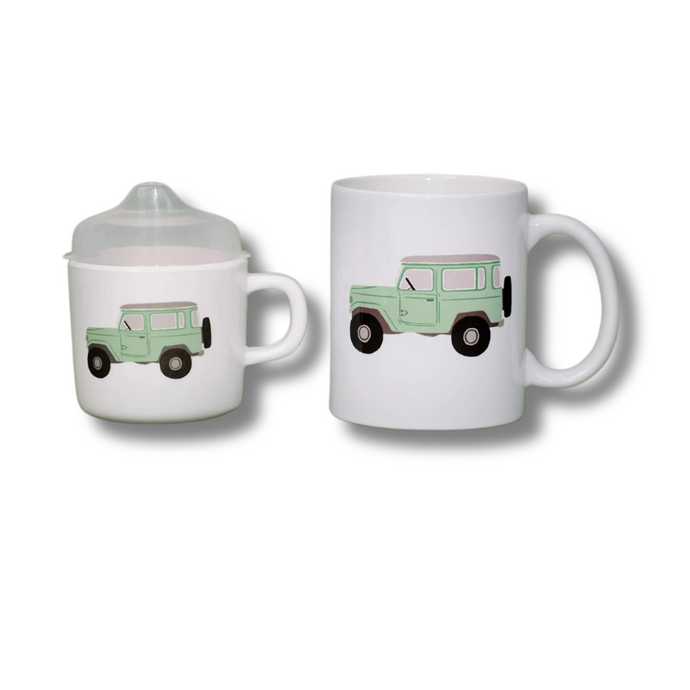 Vintage Truck Two of a Kind Cup Set - Becket Hitch
