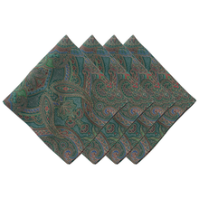 Load image into Gallery viewer, Paisley Napkin Set/4
