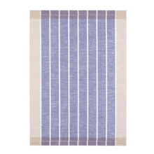 Load image into Gallery viewer, Cottage Stripe Tea Towel, Blue/White - Becket Hitch
