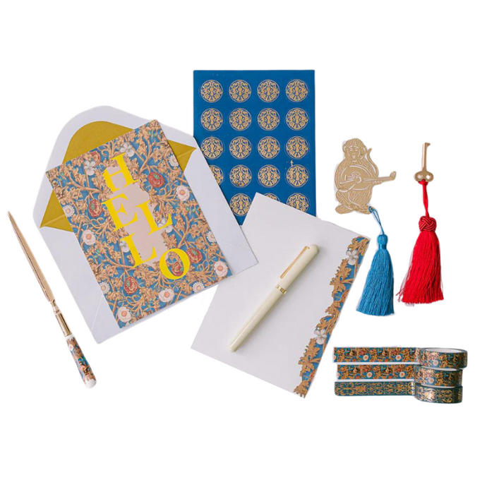 Blue Illumination Stationery Set-Becket Hitch