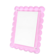 Load image into Gallery viewer, Scallop Frame 6x8, Pastel Pink - Becket Hitch
