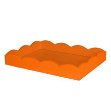 Load image into Gallery viewer, Orange Scalloped Tray
