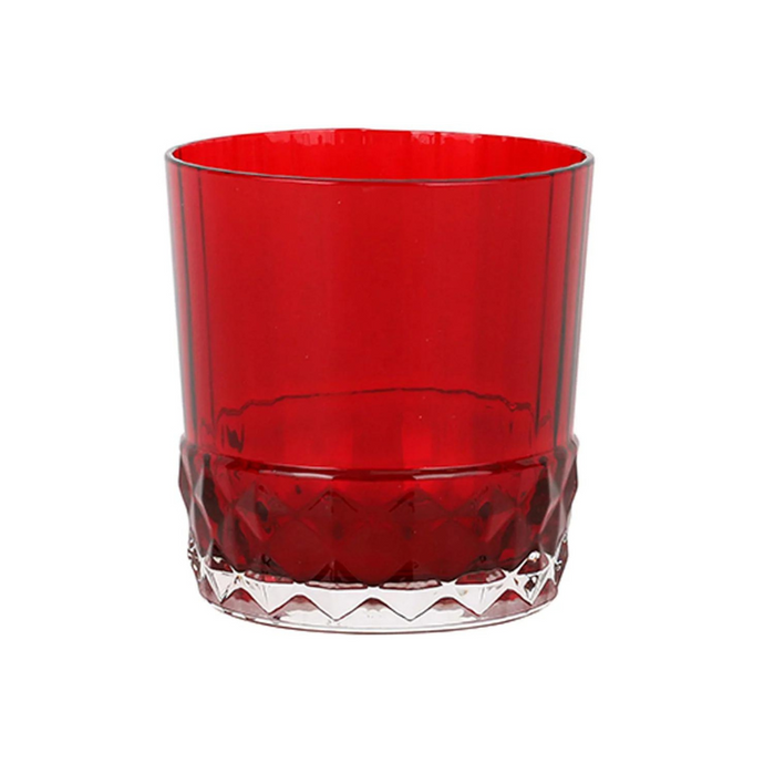 Deco Short Tumbler in Red - becket hitch