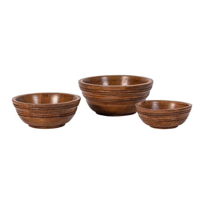 Bilbao Wood Nesting Bowls - Becket Hitch
