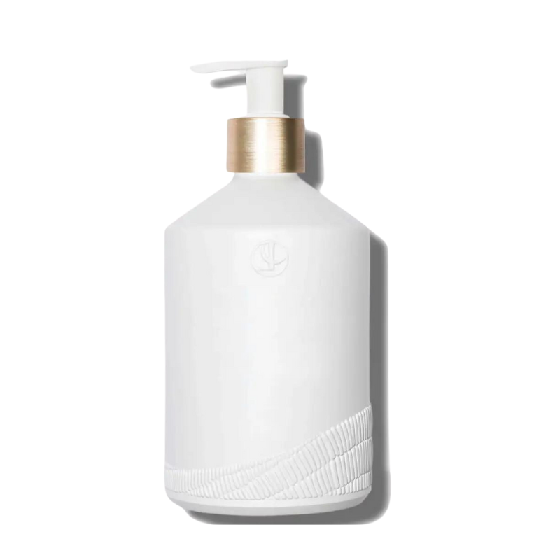 Matte White Glass Empty Soap Bottle-Becket Hitch