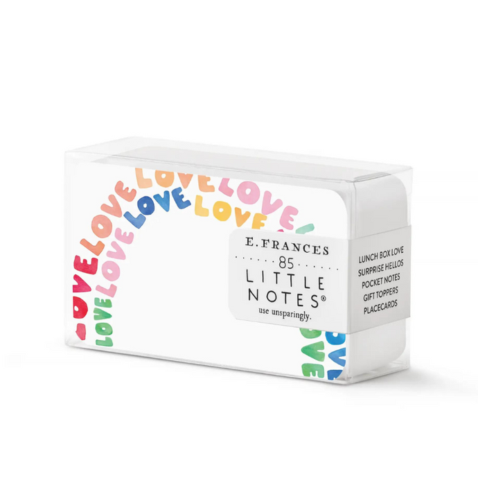 Love Rainbow Little Notes Boxed - Becket Hitch