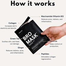 Load image into Gallery viewer, Bro Mask Hydrogel Sheet Mask
