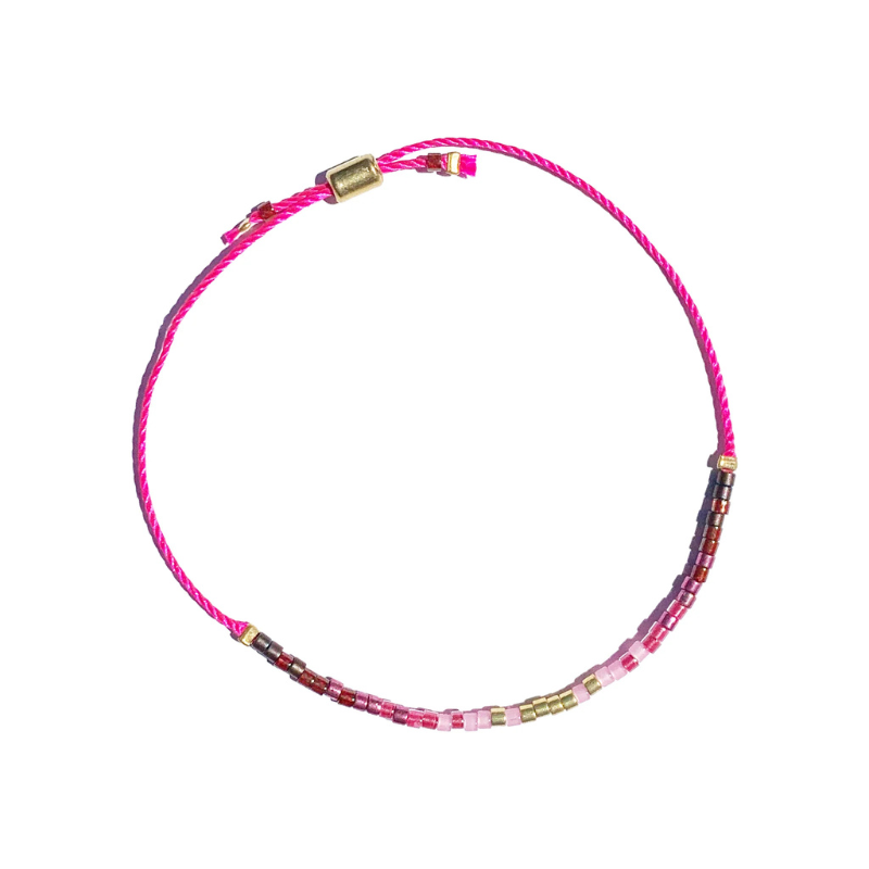 Radiant Pink Intention Bracelet