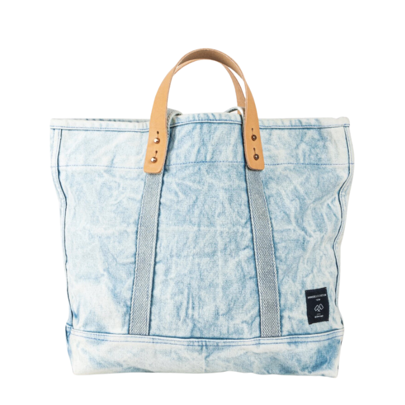 Acid Wash Small East West Tote