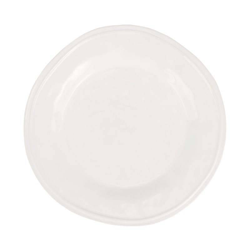 Aria White Dinner Plate-Becket Hitch