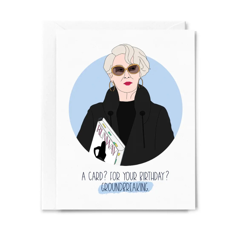 A Card? For Your Birthday?
