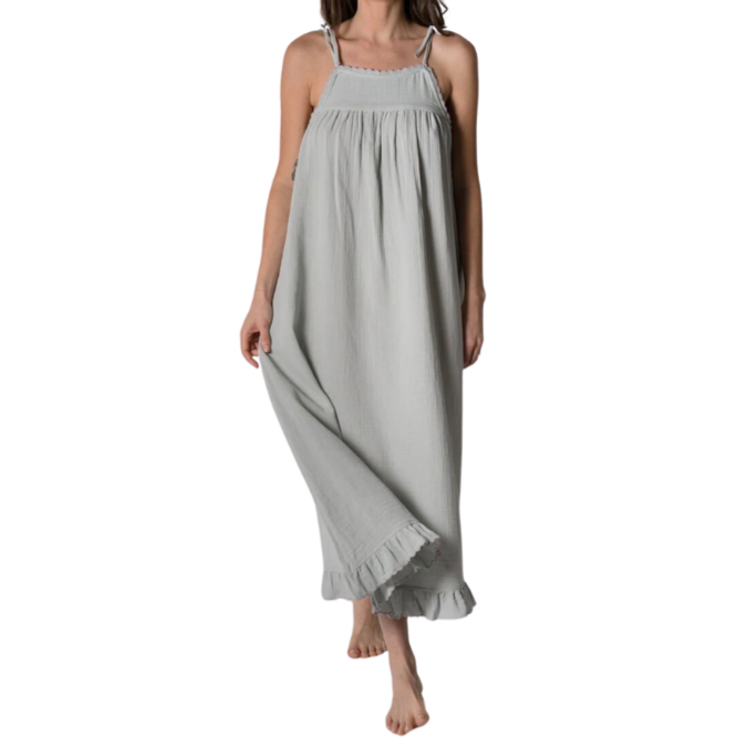 Alaia Sage Slip Dress - Becket Hitch