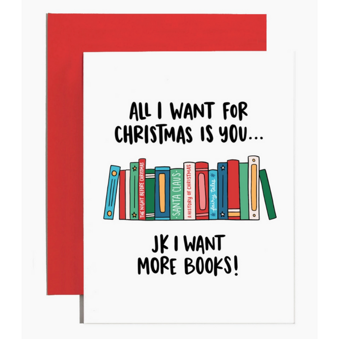 All I Want for Christmas Is Books-Becket Hitch