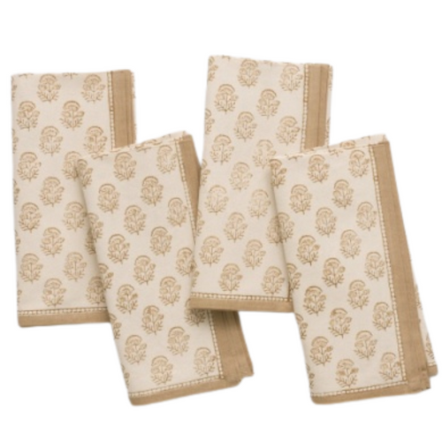 Anika Beige Napkin-Becket Hitch