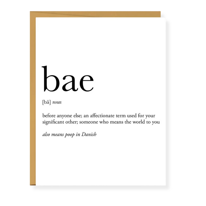 Bae Definition - Becket Hitch