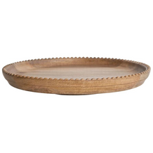 Load image into Gallery viewer, Bailey Scalloped Edge Lazy Susan-Becket Hitch
