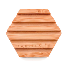 Load image into Gallery viewer, Bamboo Hex Soap Dish - Becket Hitch
