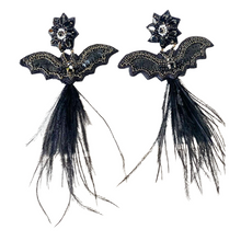 Load image into Gallery viewer, Batty for You Earrings - Becket Hitch
