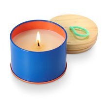Load image into Gallery viewer, Beach Towel Sun Tin Candle - Becket Hitch
