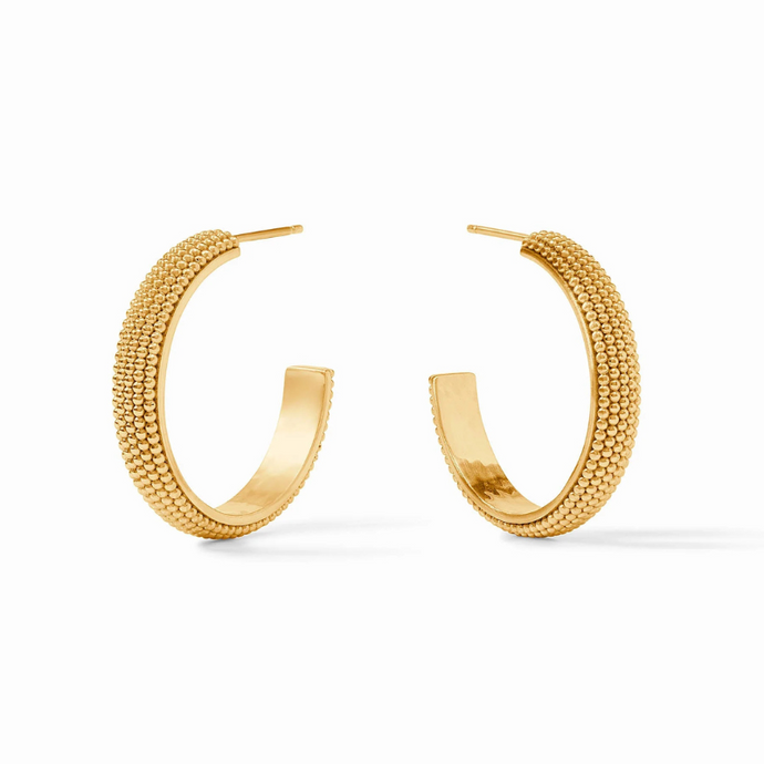 Beaded Eternity Hoops-Becket Hitch