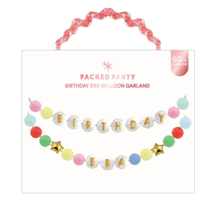 Beaded in Fun Customizable Balloon Garland Banner - Becket Hitch