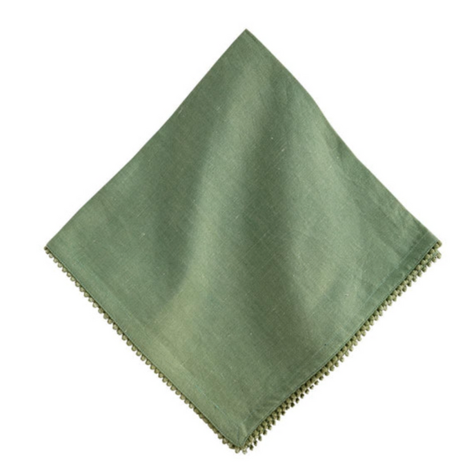 Berry Trim Watercress Napkin Set - Becket Hitch
