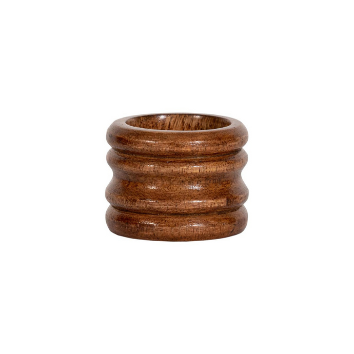 Bilbao Wood Napkin Ring - Becket Hitch