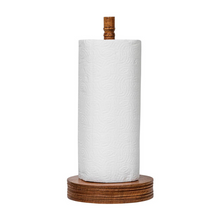 Load image into Gallery viewer, Bilbao Wood Paper Towel Holder - Becket Hitch
