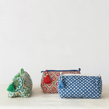 Load image into Gallery viewer, Block Print Pouches - Becket Hitch

