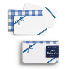 Load image into Gallery viewer, Blue Bow Little Duo Set - Becket Hitch

