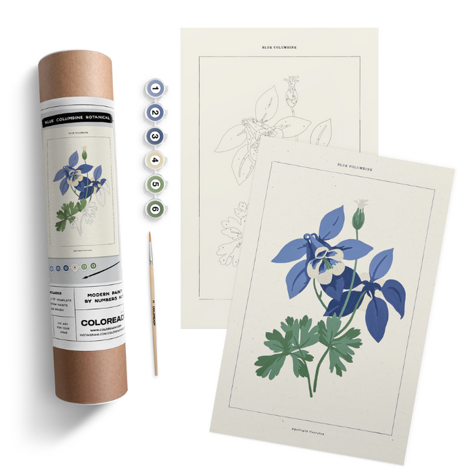 Blue Columbine Botanical Kit - Becket Hitch