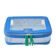 Load image into Gallery viewer, Blue Tile Storage Bag - Becket Hitch
