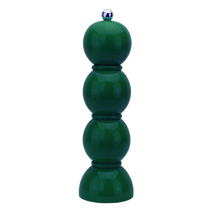 Bobbin Salt and Pepper Grinder in Racing Green-Becket Hitch