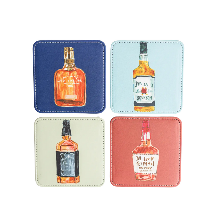 Bourbon Trail Coasters Set-Becket Hitch