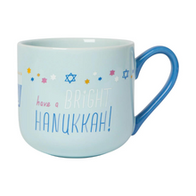 Load image into Gallery viewer, Bright Hanukkah Mug and Dishtowel Set-Becket Hitch
