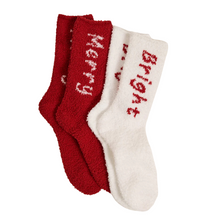 Load image into Gallery viewer, Bright &amp; Merry Sock 2-Pack-Becket Hitch
