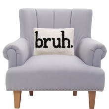 Load image into Gallery viewer, Bruh. Hook Pillow - Becket Hitch
