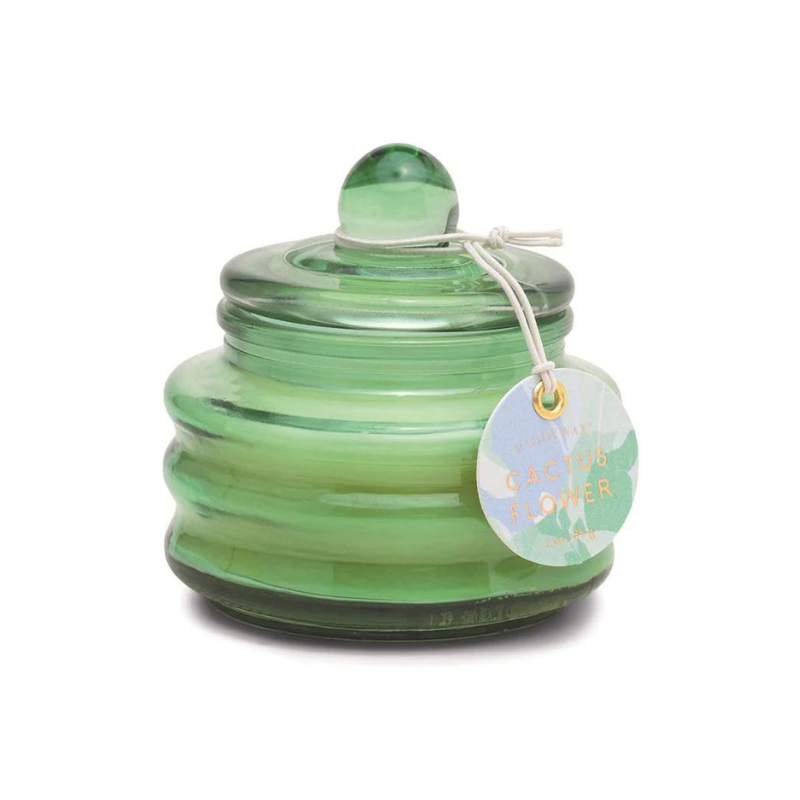 Cactus Flower Beam Glass Candle-Becket hitch