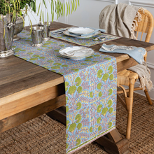 Load image into Gallery viewer, Cactus Flower Teal &amp; Green Runner - Becket Hitch
